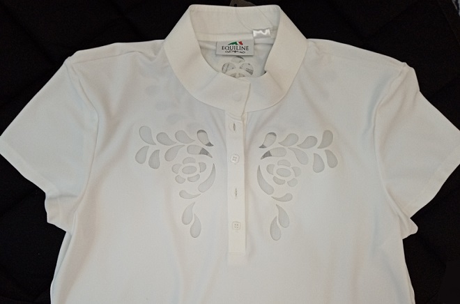 POLO GARA FAE EQUILINE Donna, Manica Corta 